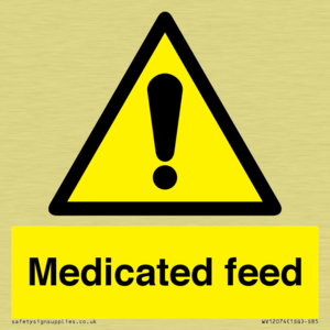 Medicated feed
